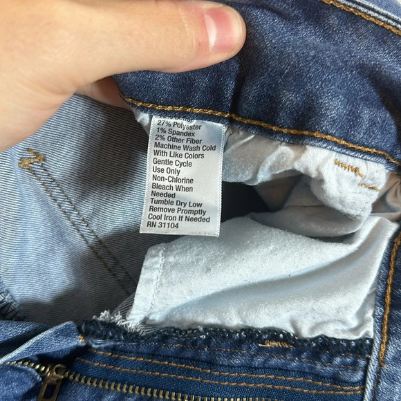 True Craft Distressed Denim Shorts Women’s Size 20 - Picture 9 of 9